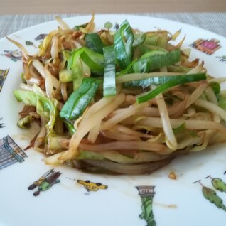 オイスターソースが香る！カンタン野菜炒め